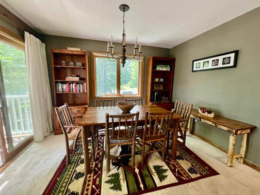 Dining room, Interior, Pendant Lights