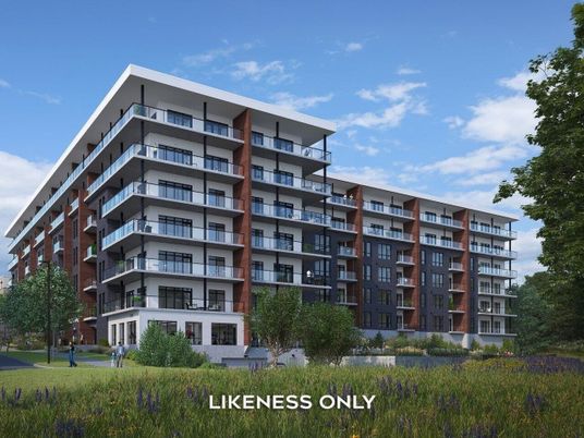 Exterior, Facade, Condo Building