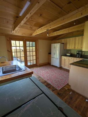 Interior, Kitchen, Wooden Beams, Wooden Ceilings, Wood Texture Flooring