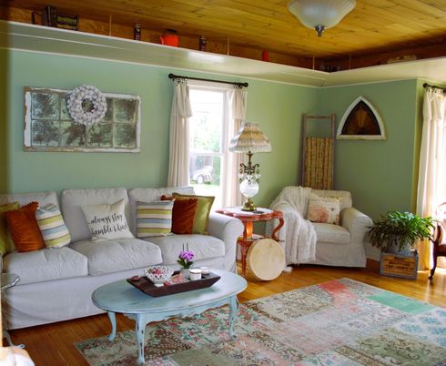 Interior, Living room, Wooden Ceilings, Wood Texture Flooring
