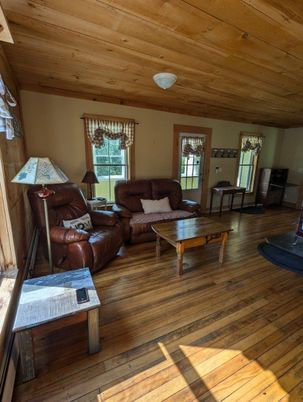 Interior, Living room, Wooden Ceilings, Wood Texture Flooring