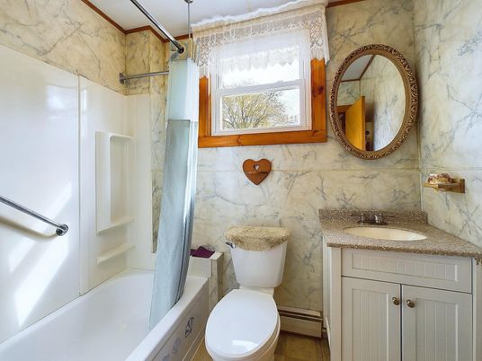 Bathroom, Interior, Marble Walls