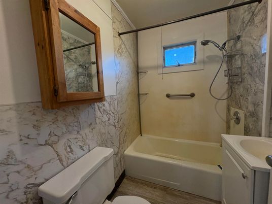 Bathroom, Interior, Marble Walls