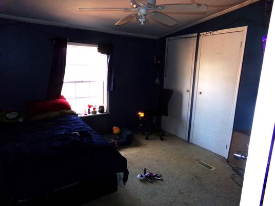 Bedroom, Fireplace, Interior