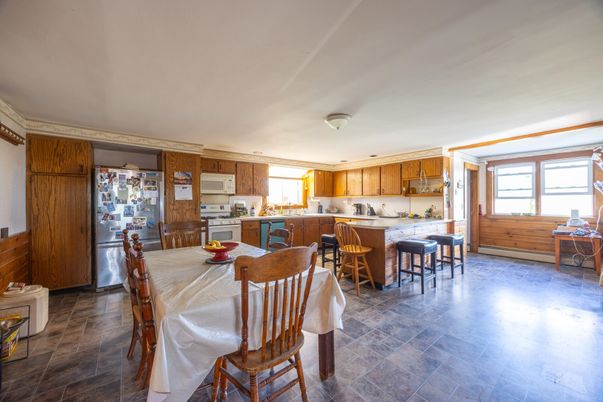 Dining room, Interior, Kitchen
