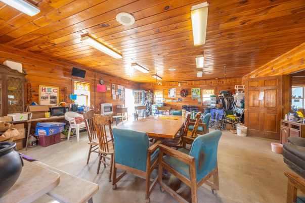 Dining room, Interior, Wooden Ceilings, Wooden Walls