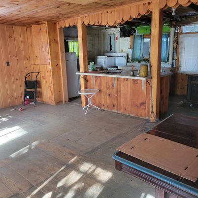 Interior, Kitchen, Wooden Ceilings, Wooden Walls