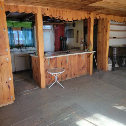 Interior, Kitchen, Wooden Walls