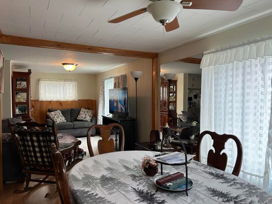 Dining room, Interior, Living room, Wooden Beams