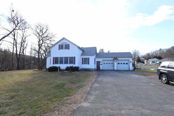 Attached, Backyard, Exterior, Facade, Farmhouse