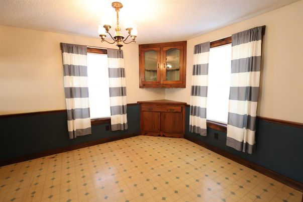 Chandelier, Empty room, Interior