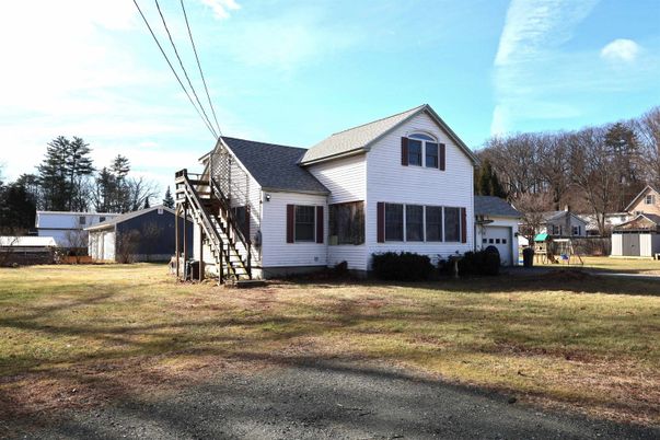 Attached, Backyard, Exterior, Facade, Cape Cod