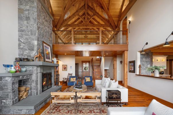 Fireplace, Interior, Living room, Wooden Beams, Wooden Ceilings, Wood Texture Flooring