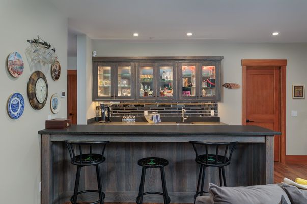 Interior, Recessed Lighting, Wood Texture Flooring