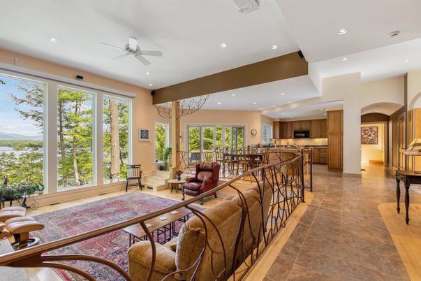 Interior, Kitchen, Living room, Recessed Lighting