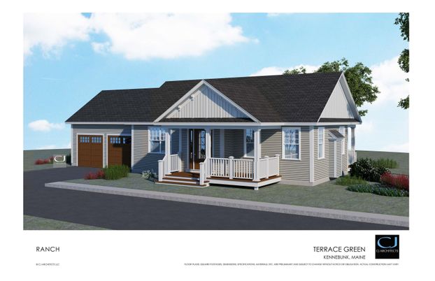 Attached, Exterior, Facade, Cape Cod
