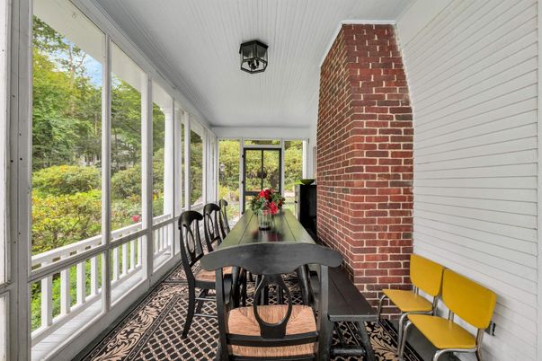Dining room, Interior, Stone Walls, Sun Room