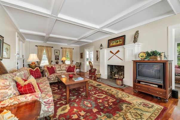 Fireplace, Interior, Living room, Wood Texture Flooring