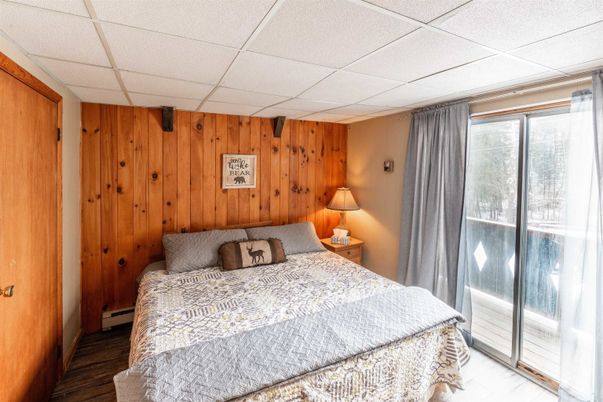 Bedroom, Interior, Wooden Walls