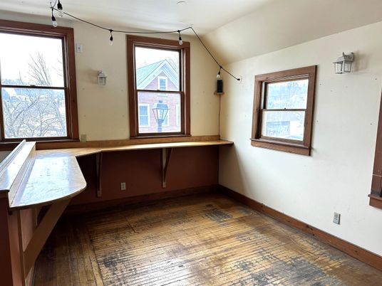 Empty room, Interior, Wood Texture Flooring