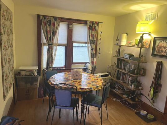 Dining room, Interior, Wood Texture Flooring