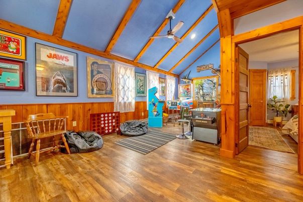 Interior, Wooden Beams, Wood Texture Flooring