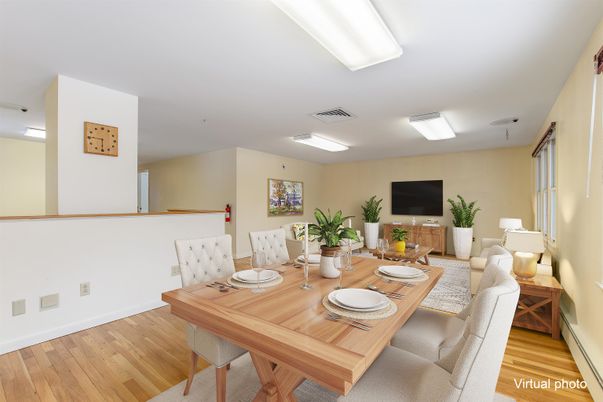 Dining room, Interior, Living room, Wood Texture Flooring