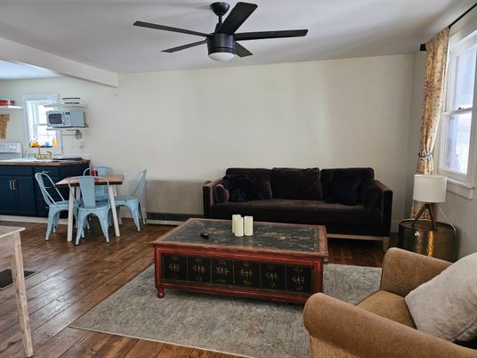 Dining room, Interior, Kitchen, Living room, Wood Texture Flooring