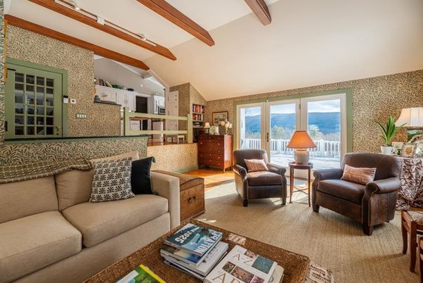 Interior, Living room, Wooden Beams, Wood Texture Flooring