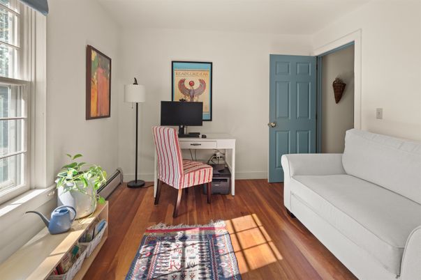 Home Office, Interior, Wood Texture Flooring