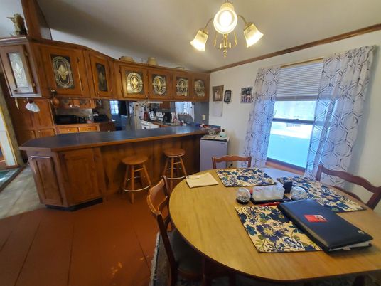Dining room, Interior, Kitchen