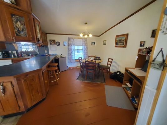Chandelier, Dining room, Interior, Kitchen, Wood Texture Flooring