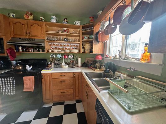 Interior, Kitchen, Tile Countertops