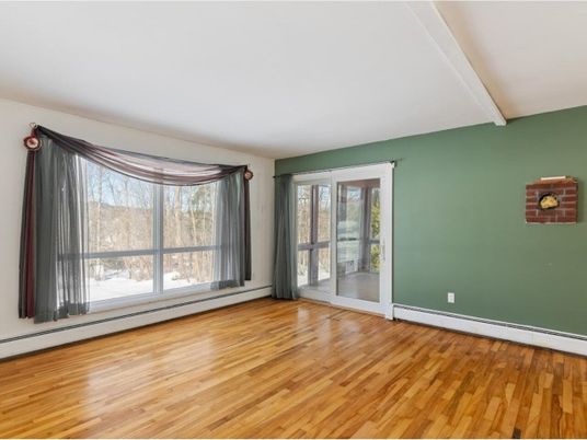 Empty room, Interior, Wood Texture Flooring