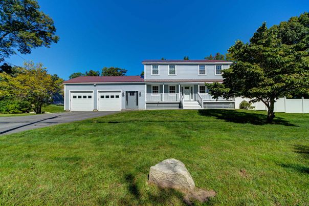 Attached, Backyard, Exterior, Facade, Farmhouse