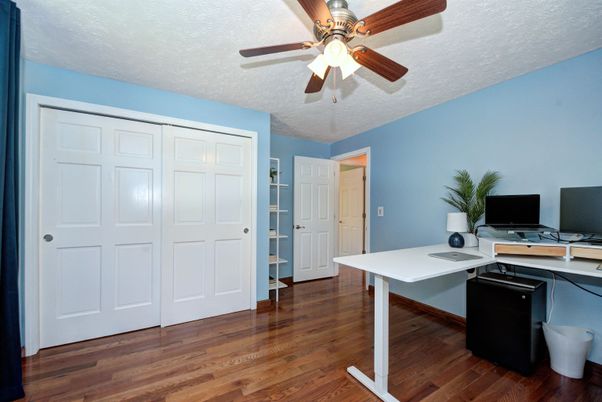 Home Office, Interior, Wood Texture Flooring