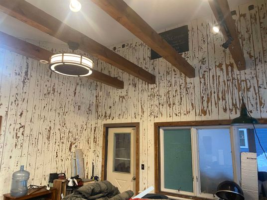 Interior, Wooden Beams