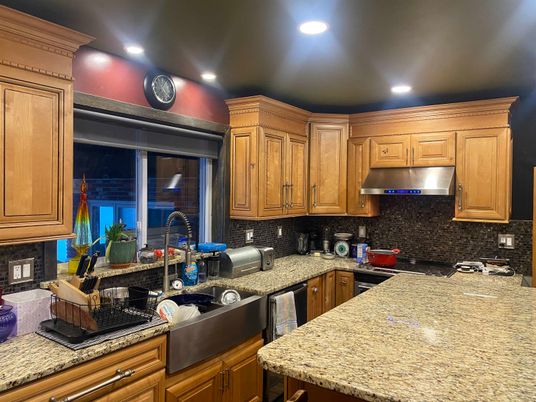 Interior, Kitchen, Recessed Lighting