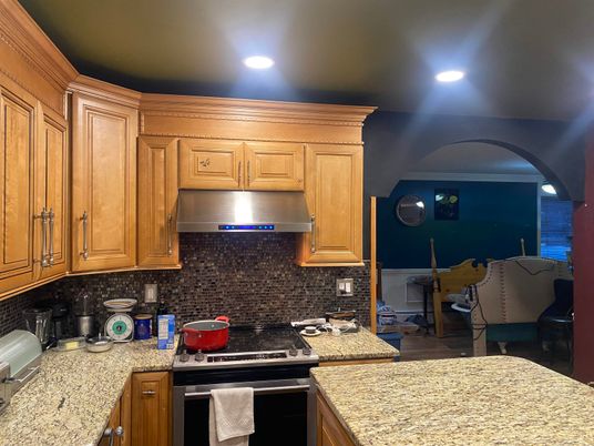 Interior, Kitchen, Recessed Lighting