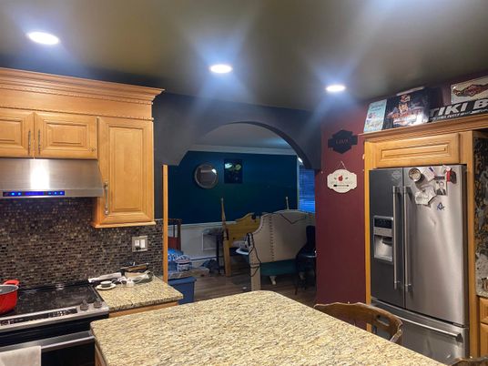 Interior, Kitchen, Recessed Lighting