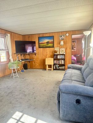 Interior, Living room, Wooden Walls