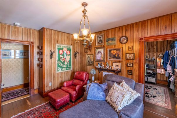 Interior, Living room, Wood Texture Flooring, Wooden Walls
