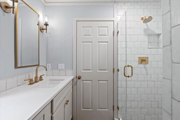 Bathroom, Glass Shower, Interior