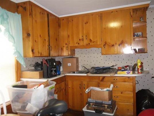 Interior, Kitchen, Wooden Walls