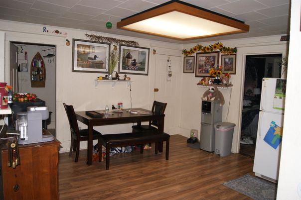 Dining room, Interior, Wood Texture Flooring
