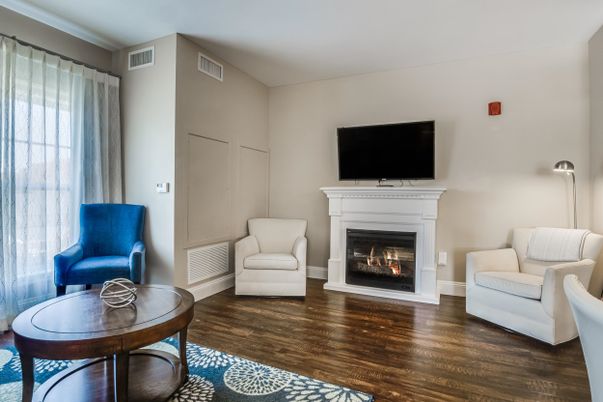 Fireplace, Interior, Wood Texture Flooring