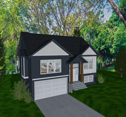 Attached, Exterior, Facade, Farmhouse