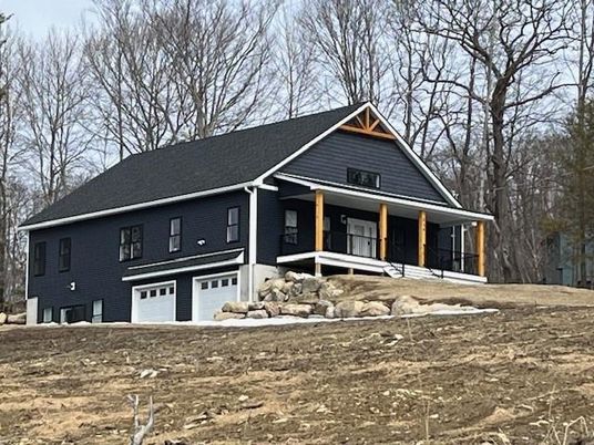 Attached, Backyard, Exterior, Facade, Farmhouse