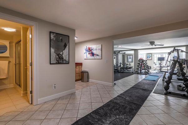 Fitness Equipment, Gym, Interior