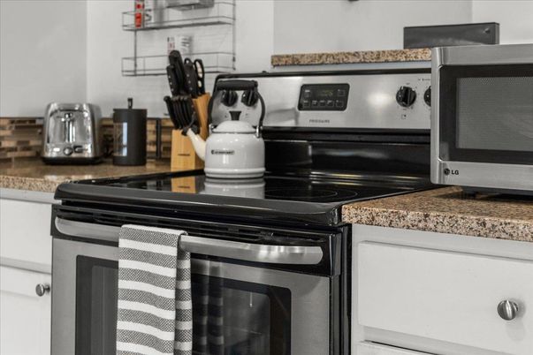 Interior, Kitchen, Stainless Steel Appliances